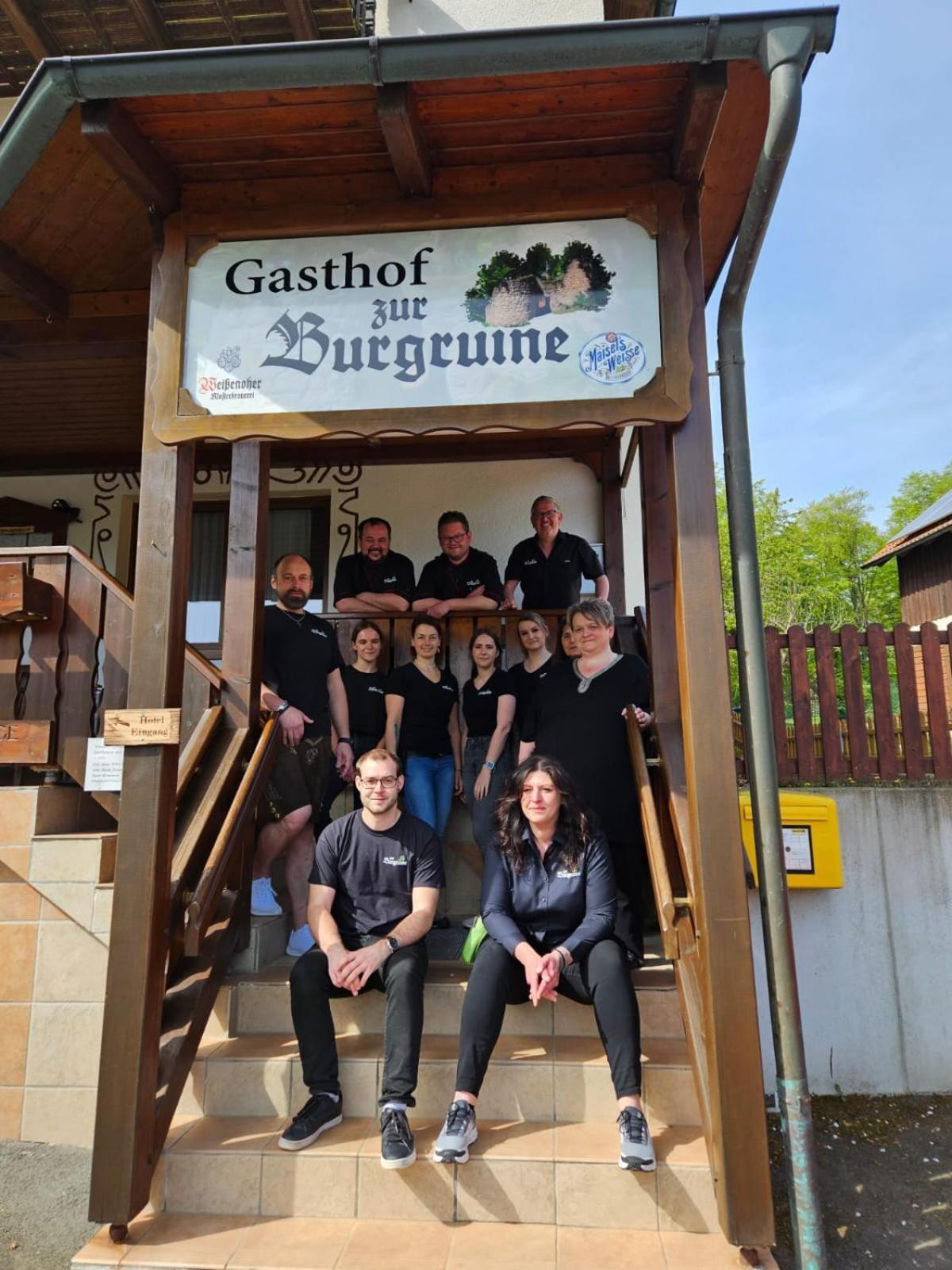 Gasthof Zur Burgruine Pottenstein Exteriör bild