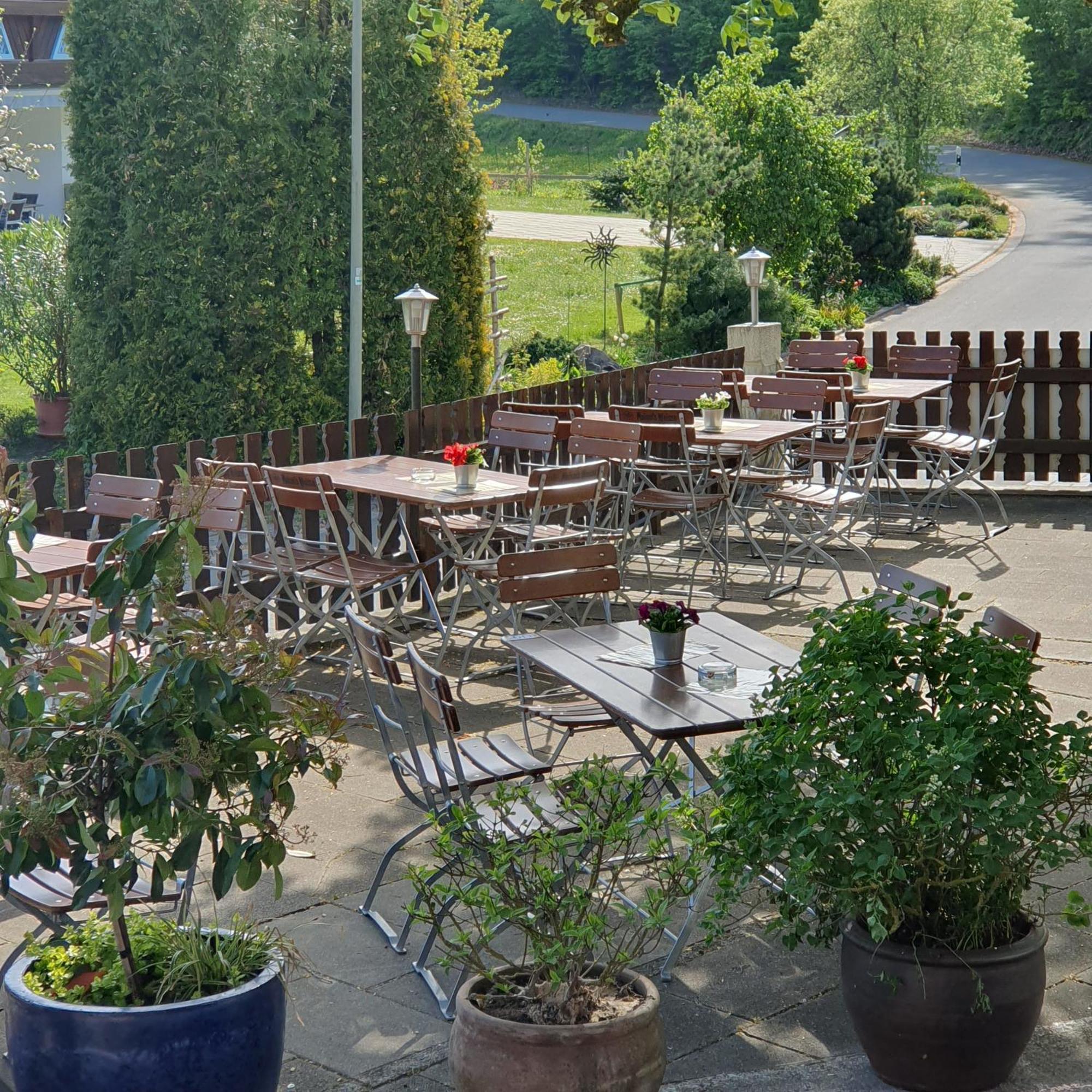 Gasthof Zur Burgruine Pottenstein Exteriör bild