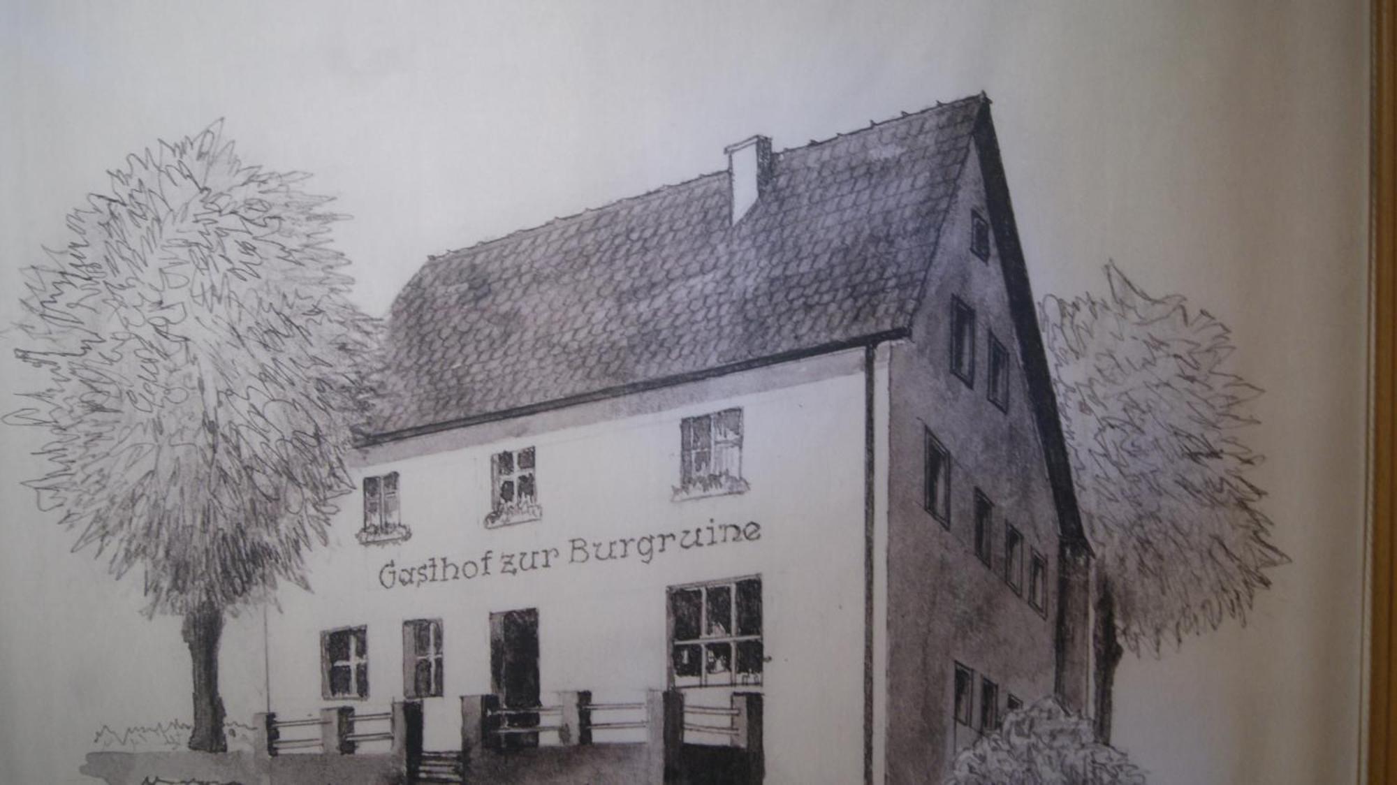 Gasthof Zur Burgruine Pottenstein Exteriör bild